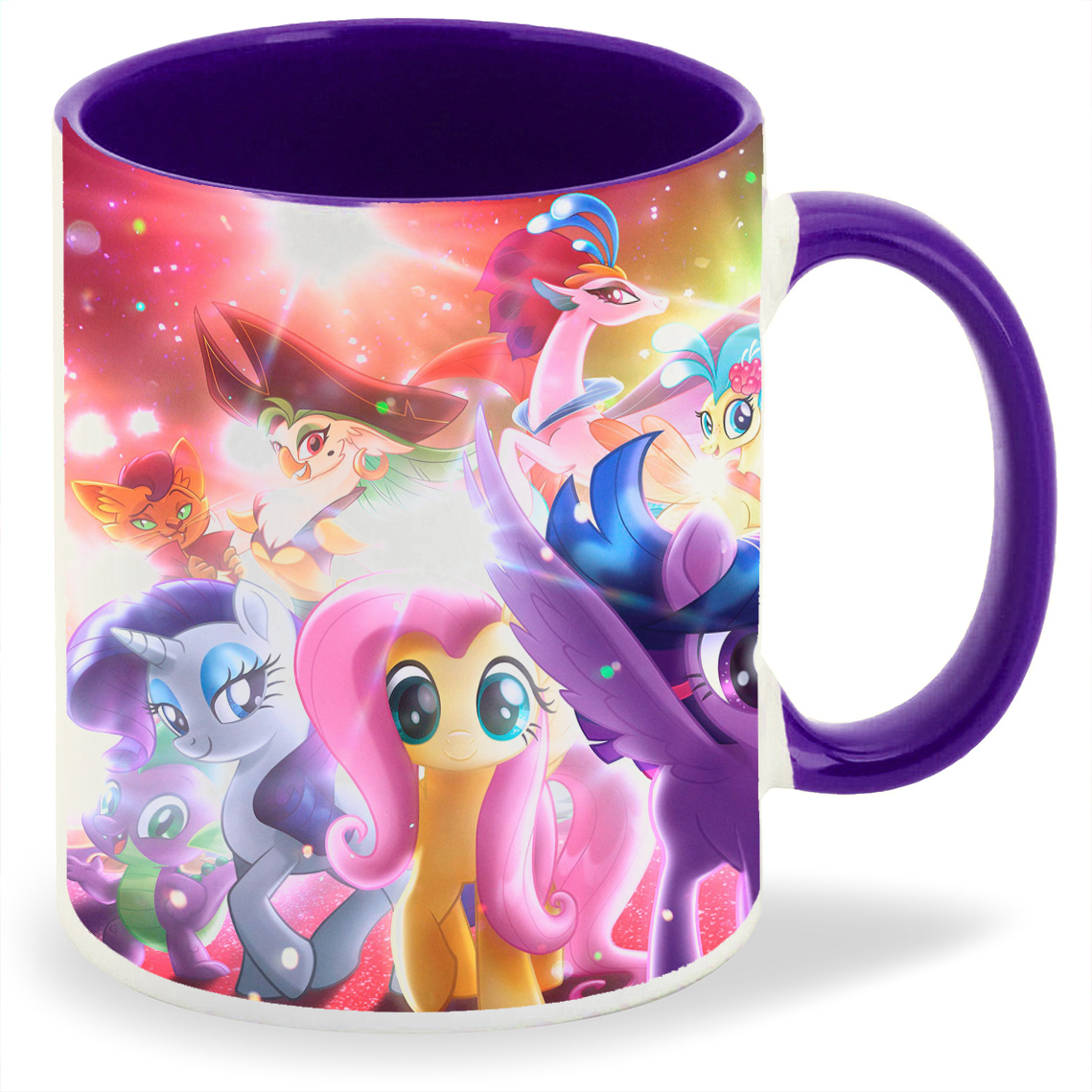 

Кружка CoolPodarok Мульфильмы Мой маленький пони My little Poni (звездный фон все вместе)