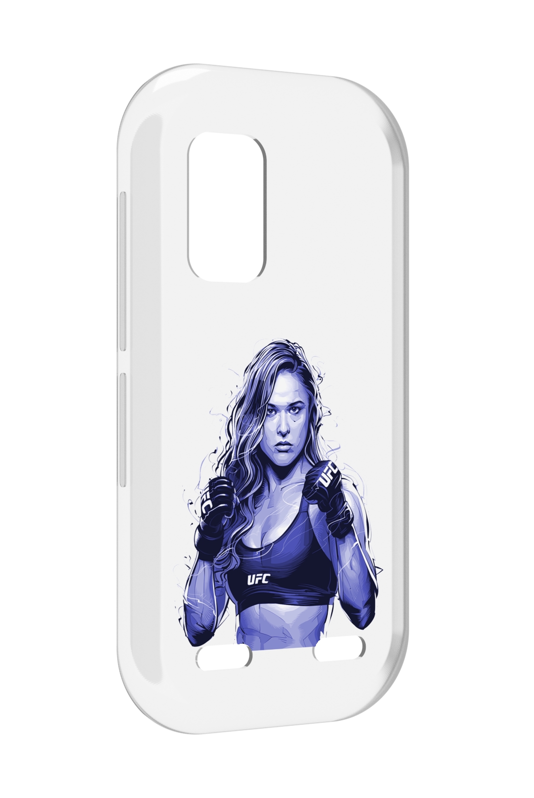 

Чехол MyPads ронда-роузи-юфс для UleFone Armor X10 / X10 Pro, Прозрачный, Tocco