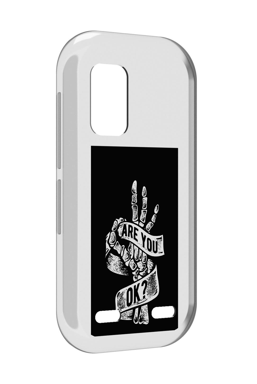 

Чехол MyPads рука-скелета для UleFone Armor X10 / X10 Pro, Прозрачный, Tocco