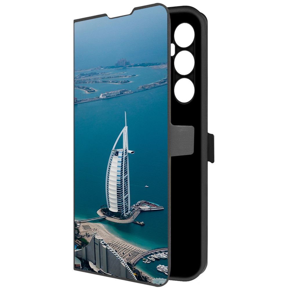 

Чехол Krutoff для Realme C65 ОАЭ, Бурдж-эль-Араб, Черный