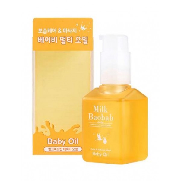 Масло для лица и тела MilkBaobab Baby Oil 50 мл. питательное масло для лица волос и тела davines authentic 140 мл