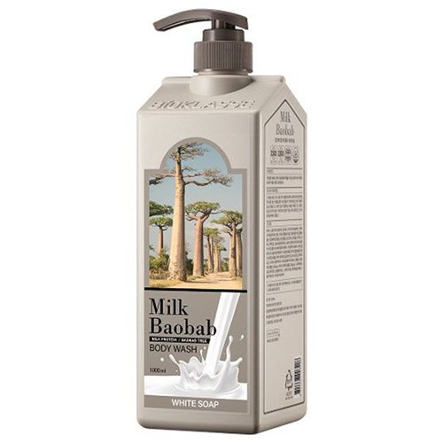 фото Гель для душа milkbaobab original body wash white soap (1000 мл) milk baobab