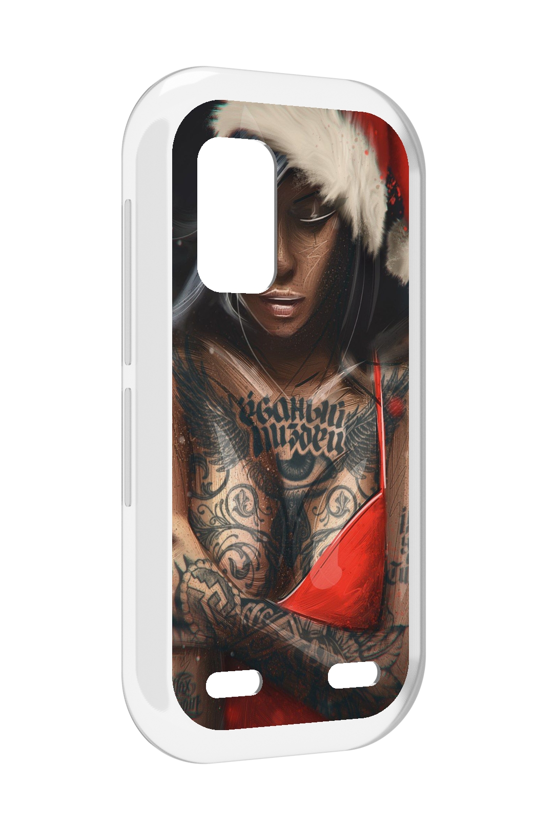 

Чехол MyPads санта-клаус-девушка для UleFone Armor X10 / X10 Pro, Прозрачный, Tocco