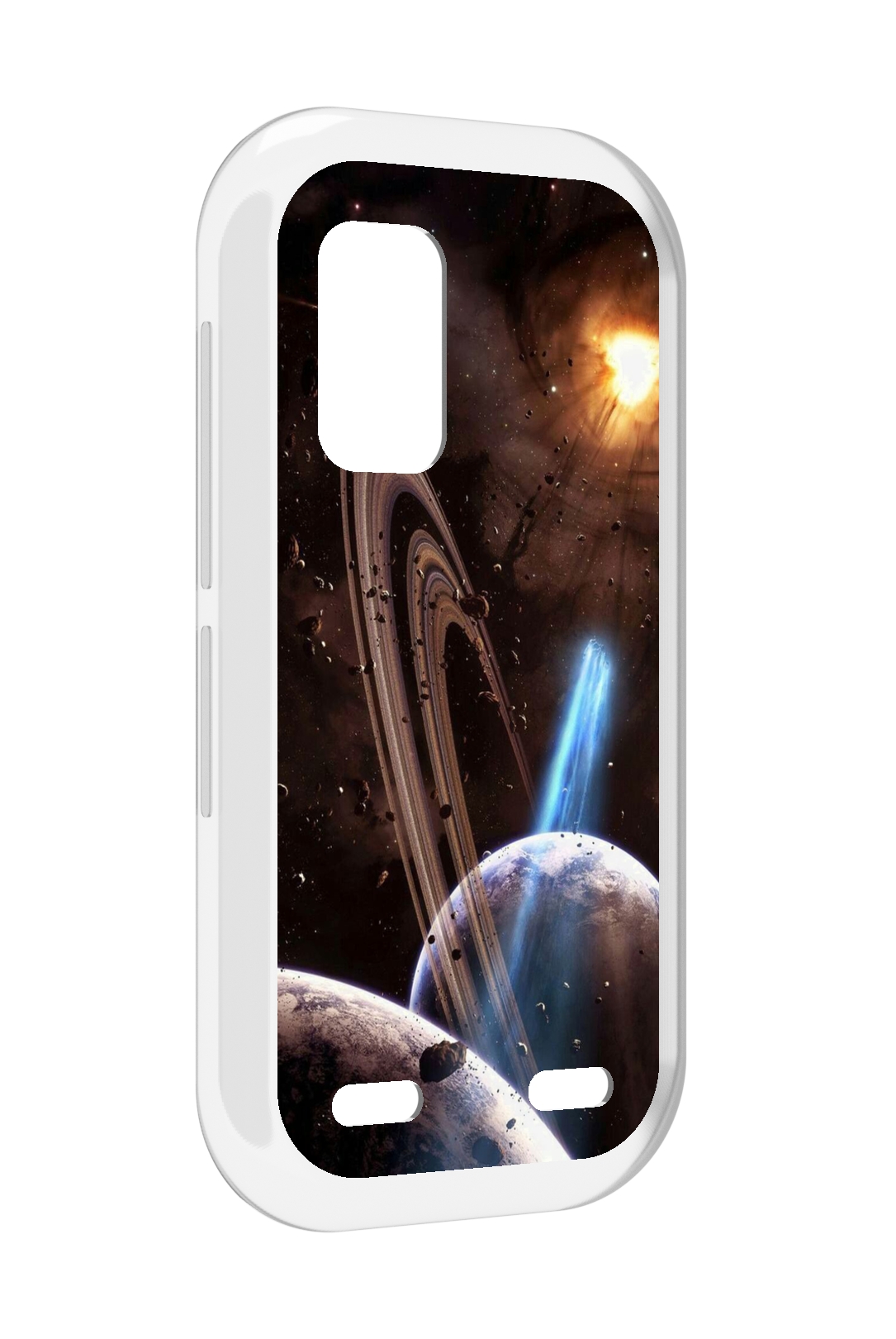 

Чехол MyPads сатурн в космосе для UleFone Armor X10 / X10 Pro, Прозрачный, Tocco