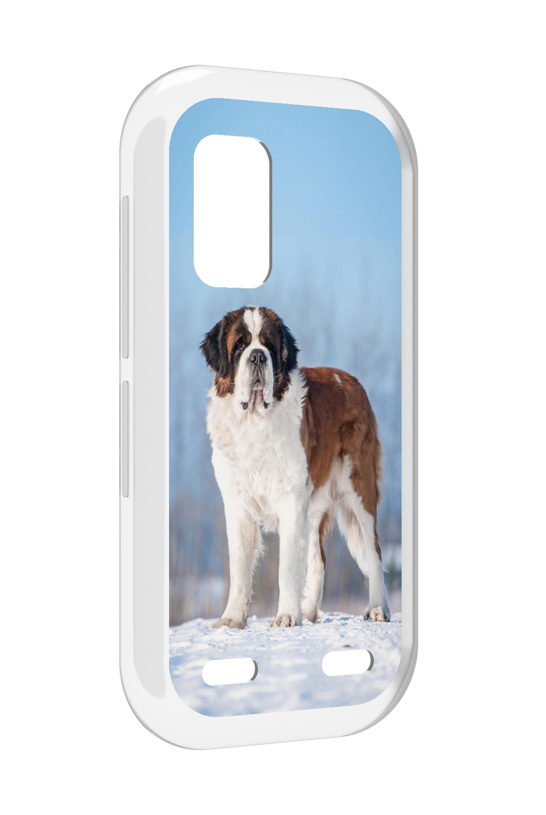 

Чехол MyPads сенбернар для UleFone Armor X10 / X10 Pro, Прозрачный, Tocco