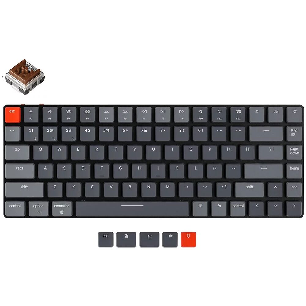 

Беспроводная клавиатура Keychron K3 Pro Gray (K3P-H3), K3 Pro