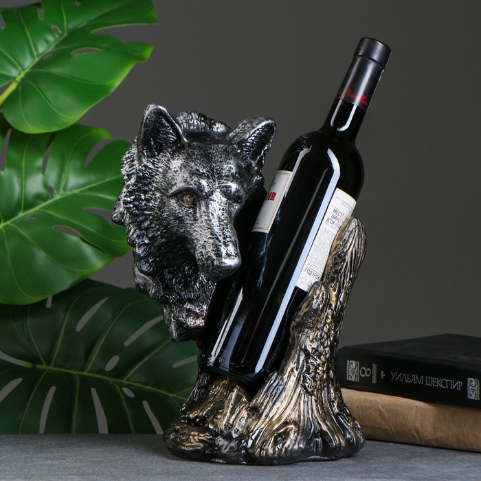 фото Подставка под бутылку "волк" хорошие сувениры