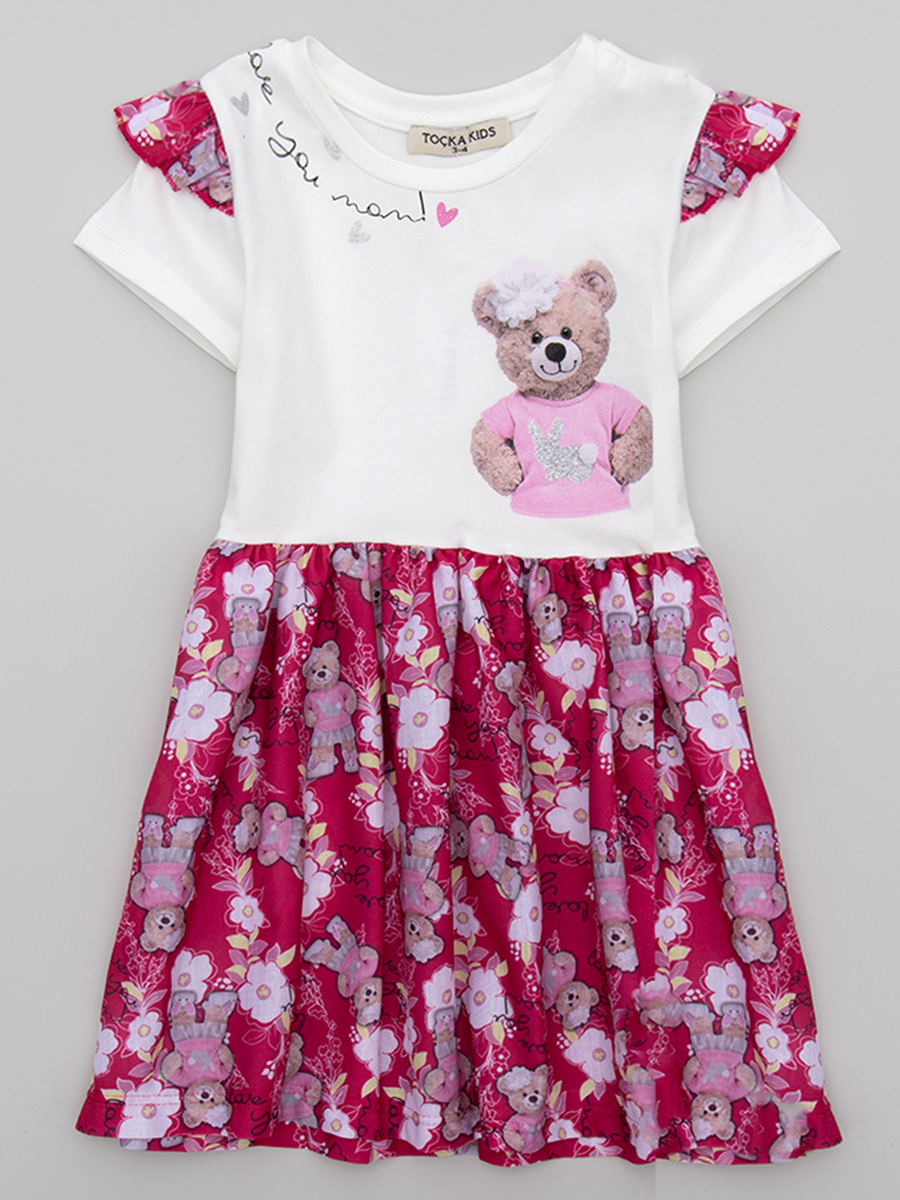 Платье детское Tocka TC22511, розовый, 98
