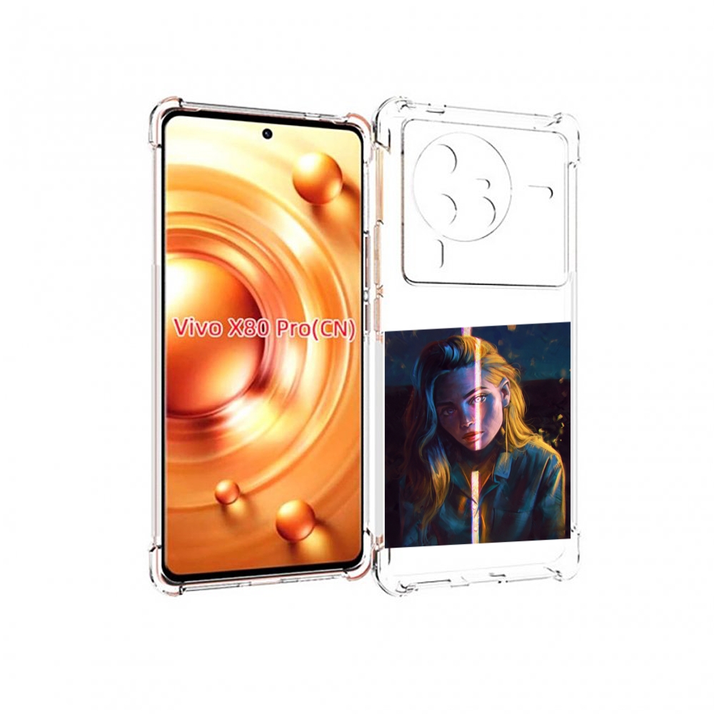 

Чехол MyPads девушка-в-тени для Vivo X80 PRO, Прозрачный, Tocco