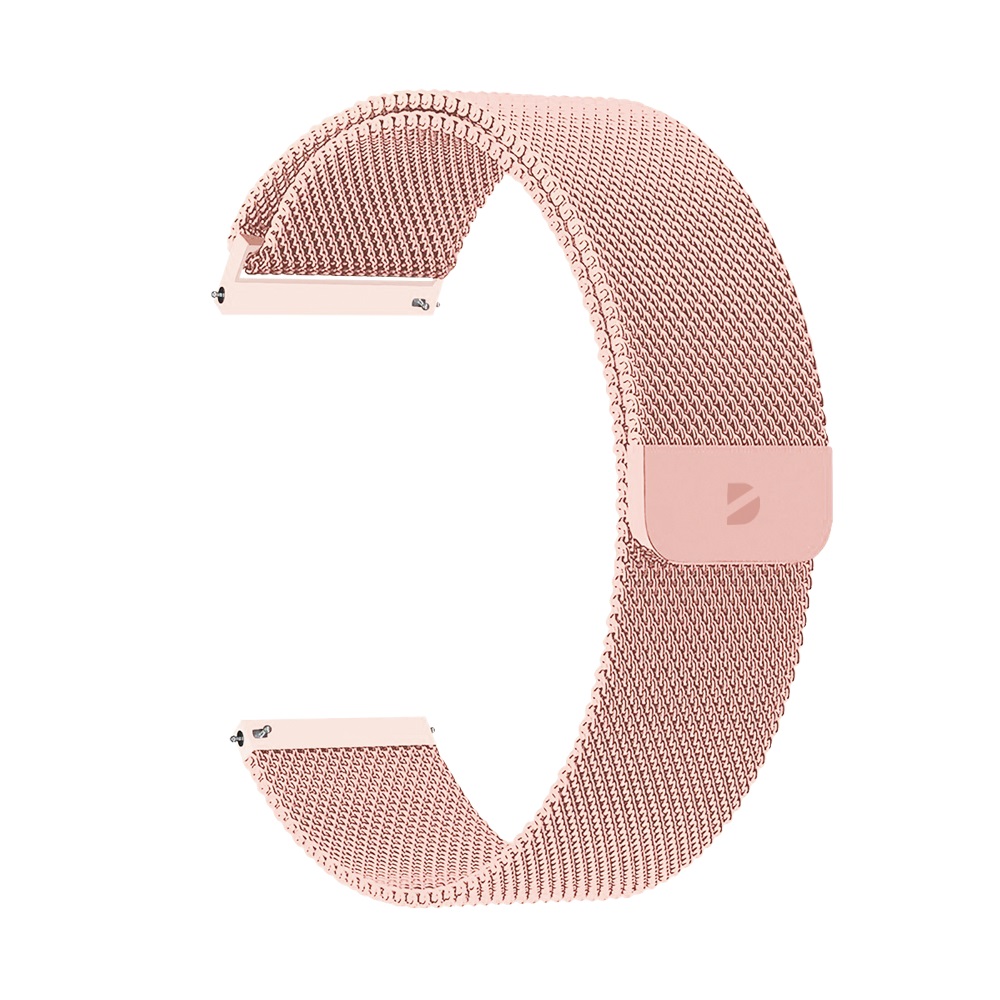 Ремешок Deppa Band Mesh универсальный, 22 mm, Stainless Steel, Rose Gold