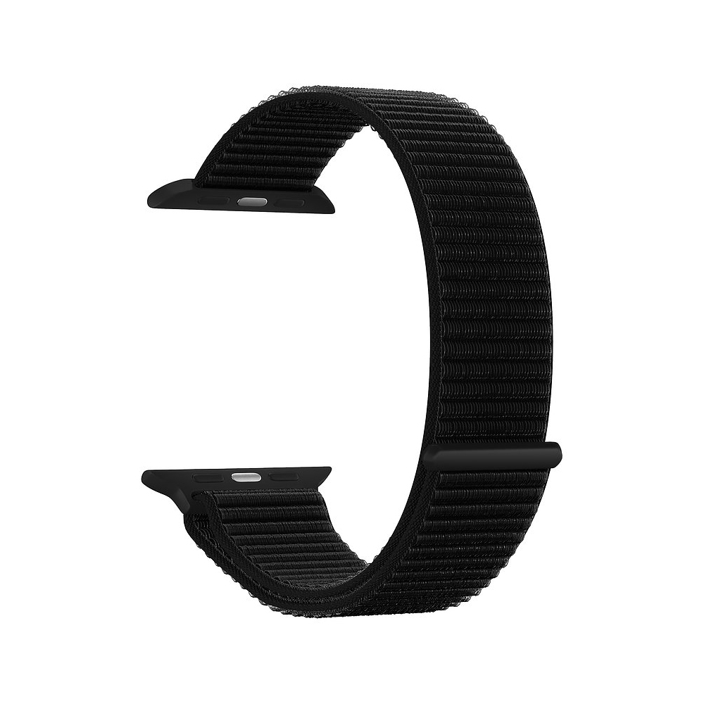 Ремешок Deppa Band Nylon для Apple Watch 38/40 mm, Neylon, Black