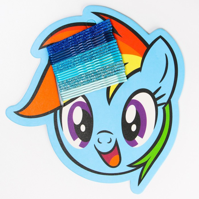 

Заколка женская Hasbro My Little Pony, голубой, My Little Pony