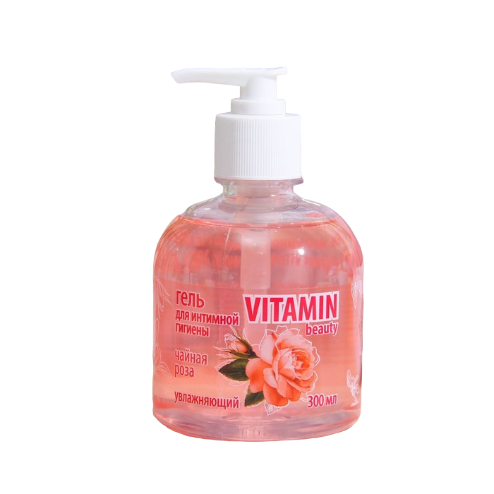 

Гель для интимной гигиены Vitamin Beauty "Чайная Роза" тонизирующий, 300 мл