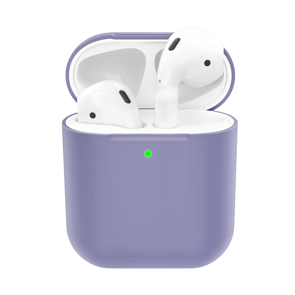 фото Чехол deppa ultra slim для airpods 1/2 lavender