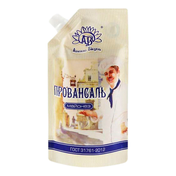 

Майонез Авеню Вкуса Провансаль 50% 400 мл