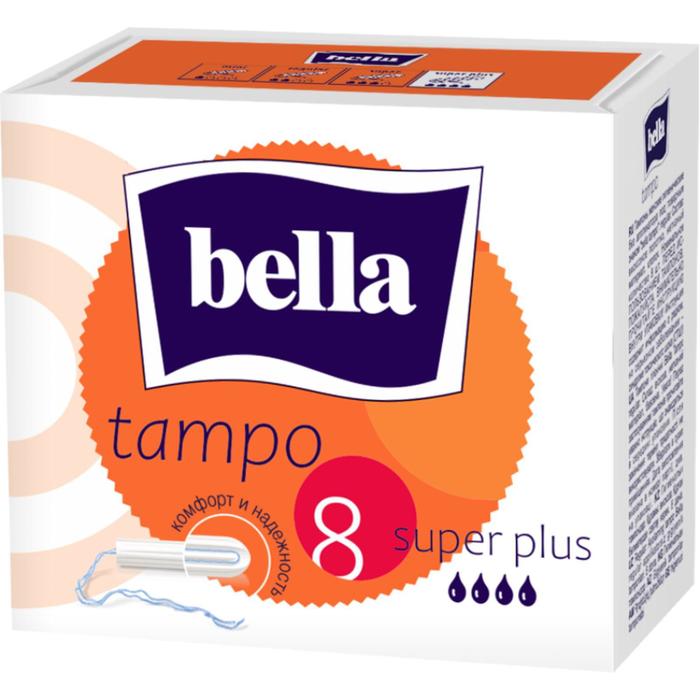 Тампоны Bella Premium Comfort Super Plus Easy Twist, 8 шт. bella тампоны без аппликатора premium comfort super plus 16 шт