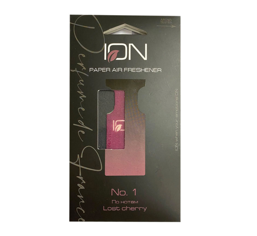 Ароматизатор картонный Ion Perfume line mix двухслойный 180₽