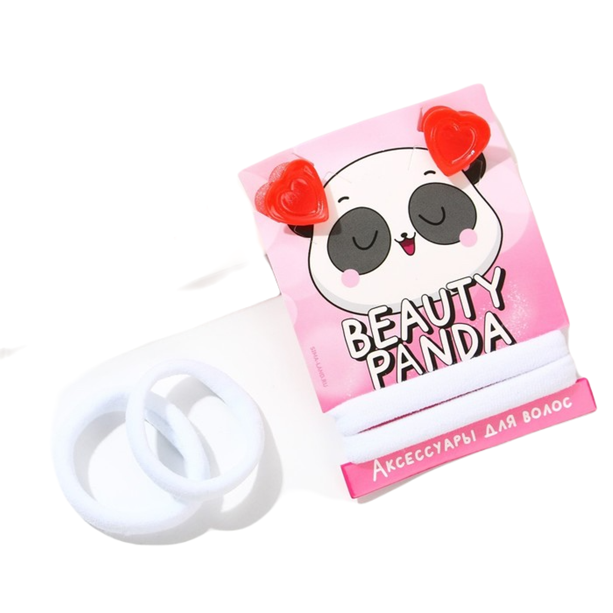 

Заколка женская Art beauty Art beauty_kids, белый, красный, Art beauty_kids