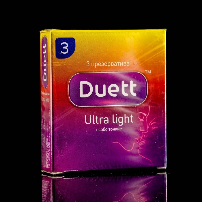 Купить Презервативы DUETT ultra light 3 шт.