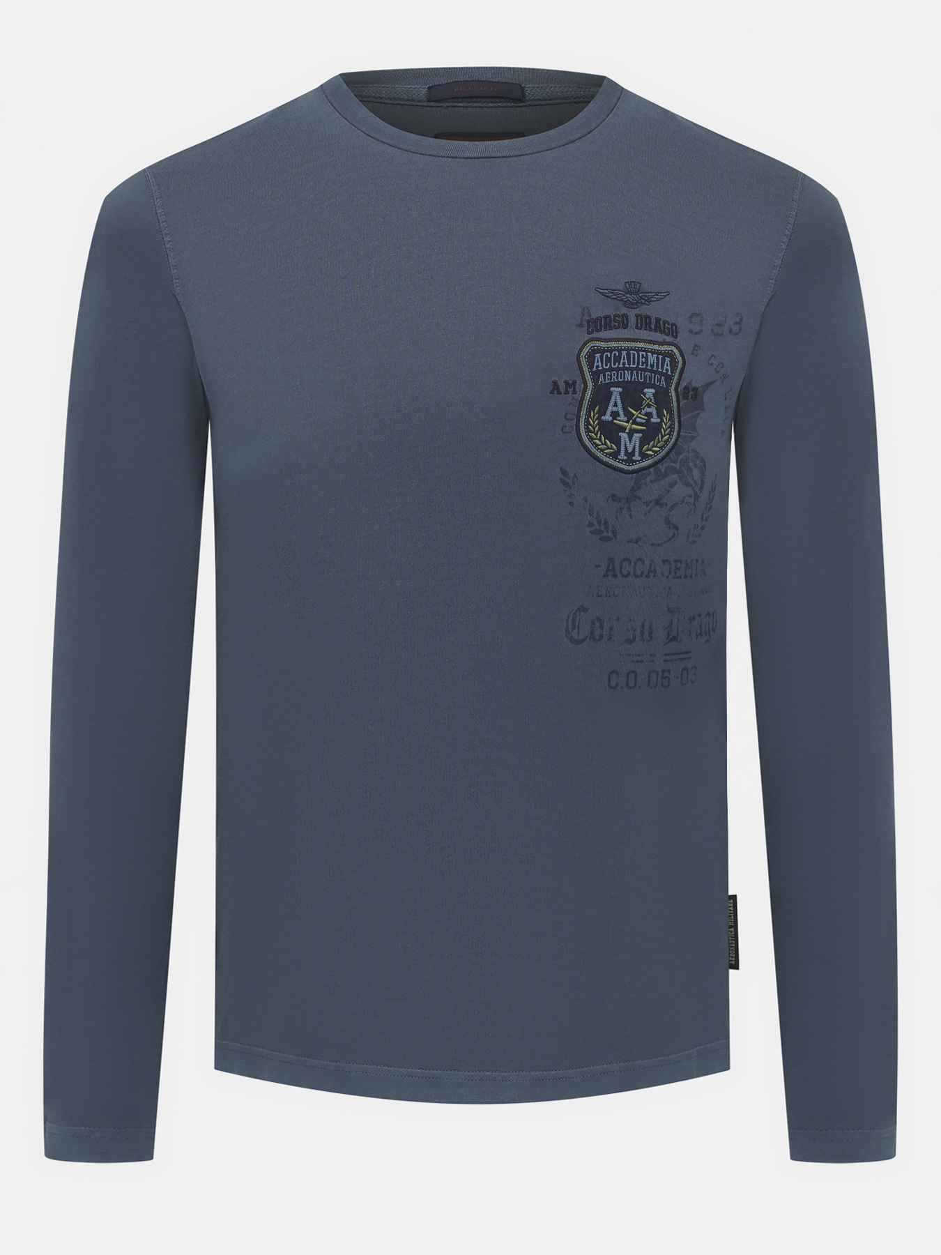 

Лонгслив мужской Aeronautica Militare 489571 синий M, 489571