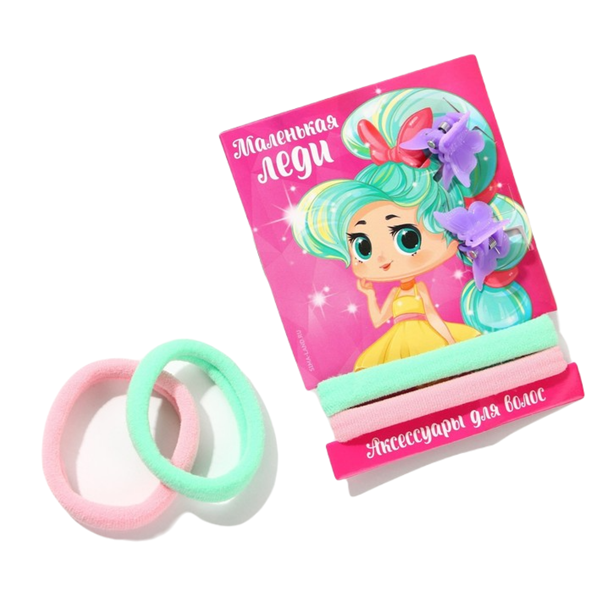 

Заколка женская Art beauty Art beauty_kids, зелёный, розовый, Art beauty_kids