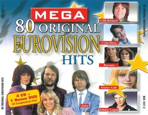 Eurovision: 80 Song Festival Hits (4CD + DVD)