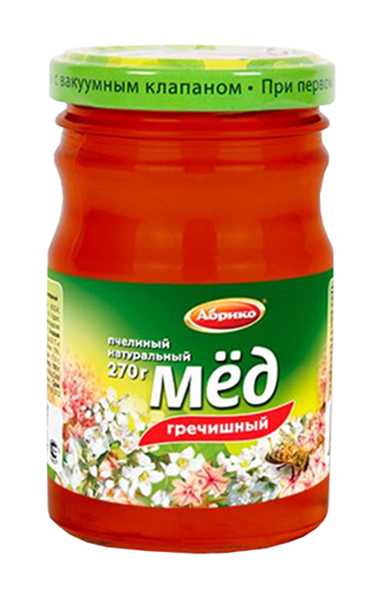 

Мед абрико гречишный с/б 270г