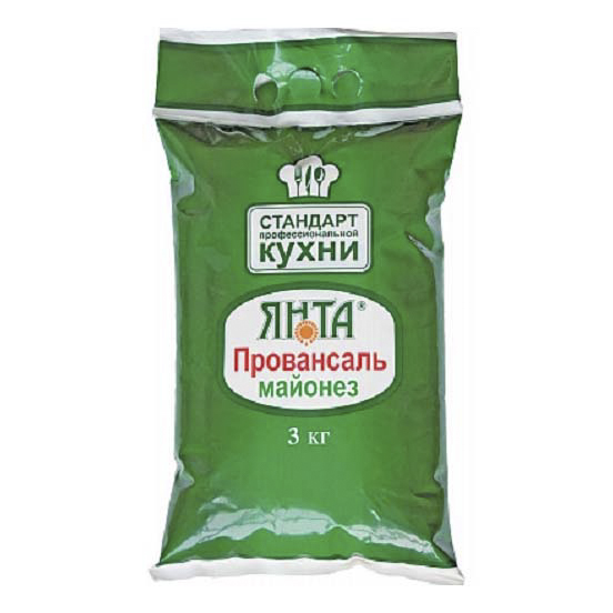 

Майонез Янта СПК Провансаль 50% пакет 3 кг