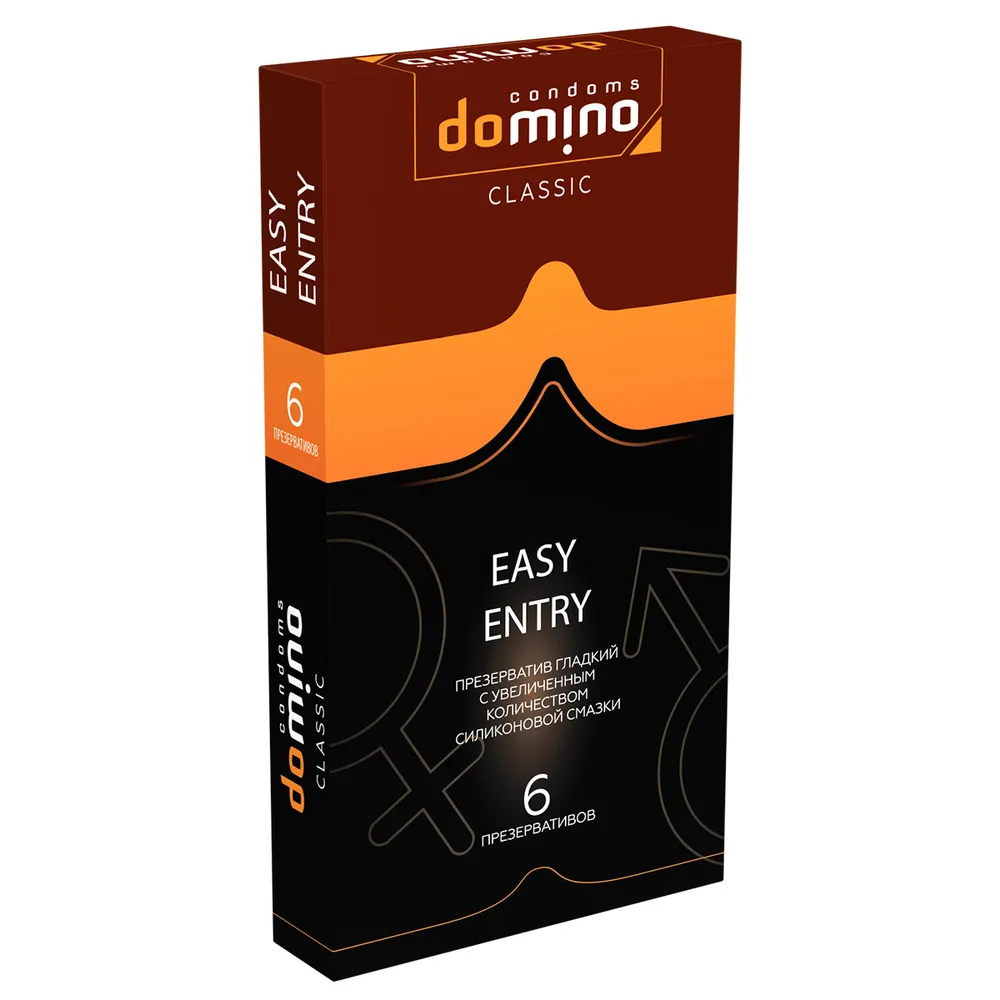 фото Презервативы domino classic easy entry, 6 шт.