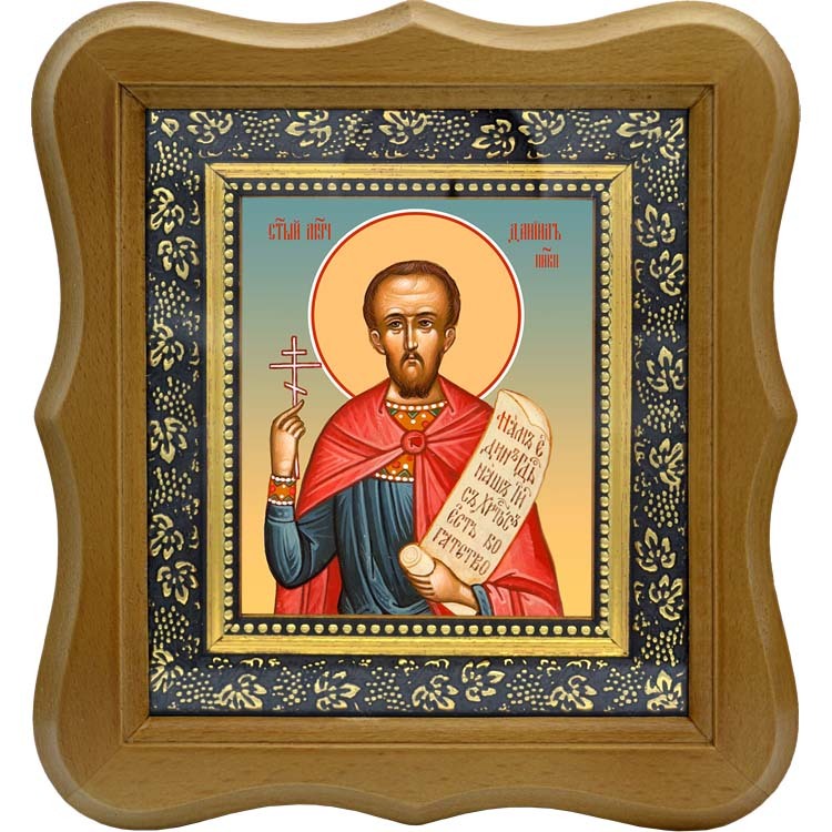 

Даниил Никопольский (Армянский) мученик. Икона на холсте.
