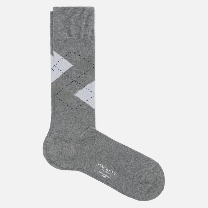 

Носки Hackett Argyle серый, Размер 44-46 EU, Argyle