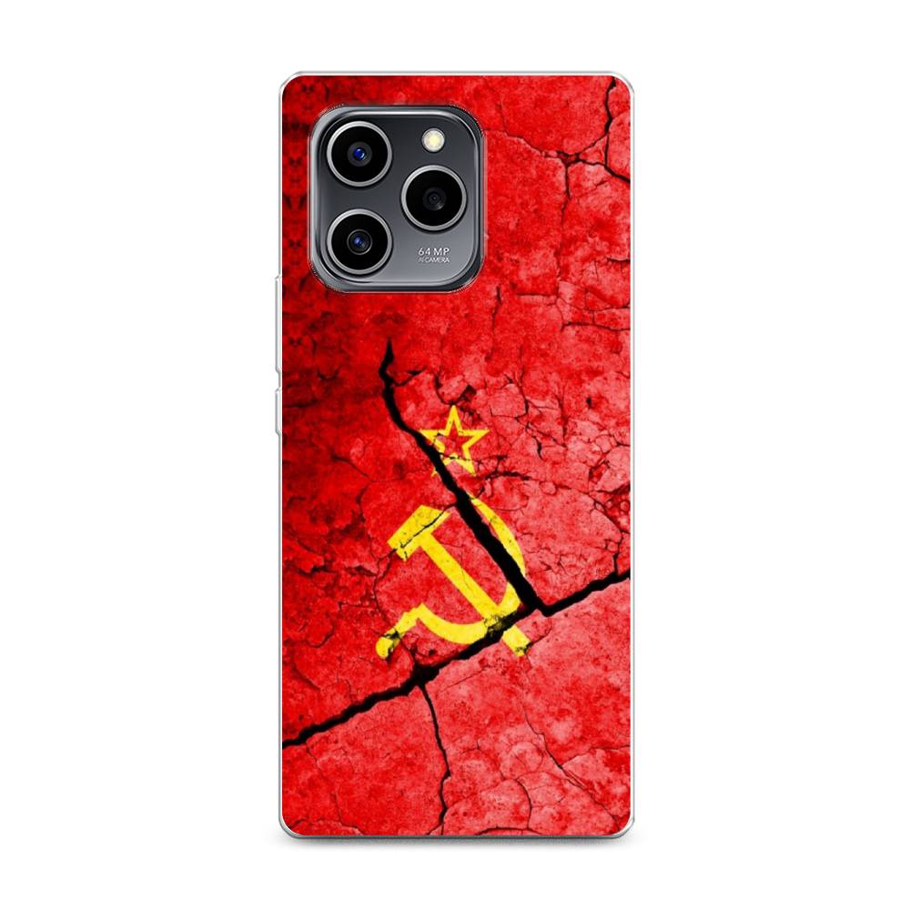 фото Силиконовый чехол "ссср" на honor 60 se awog