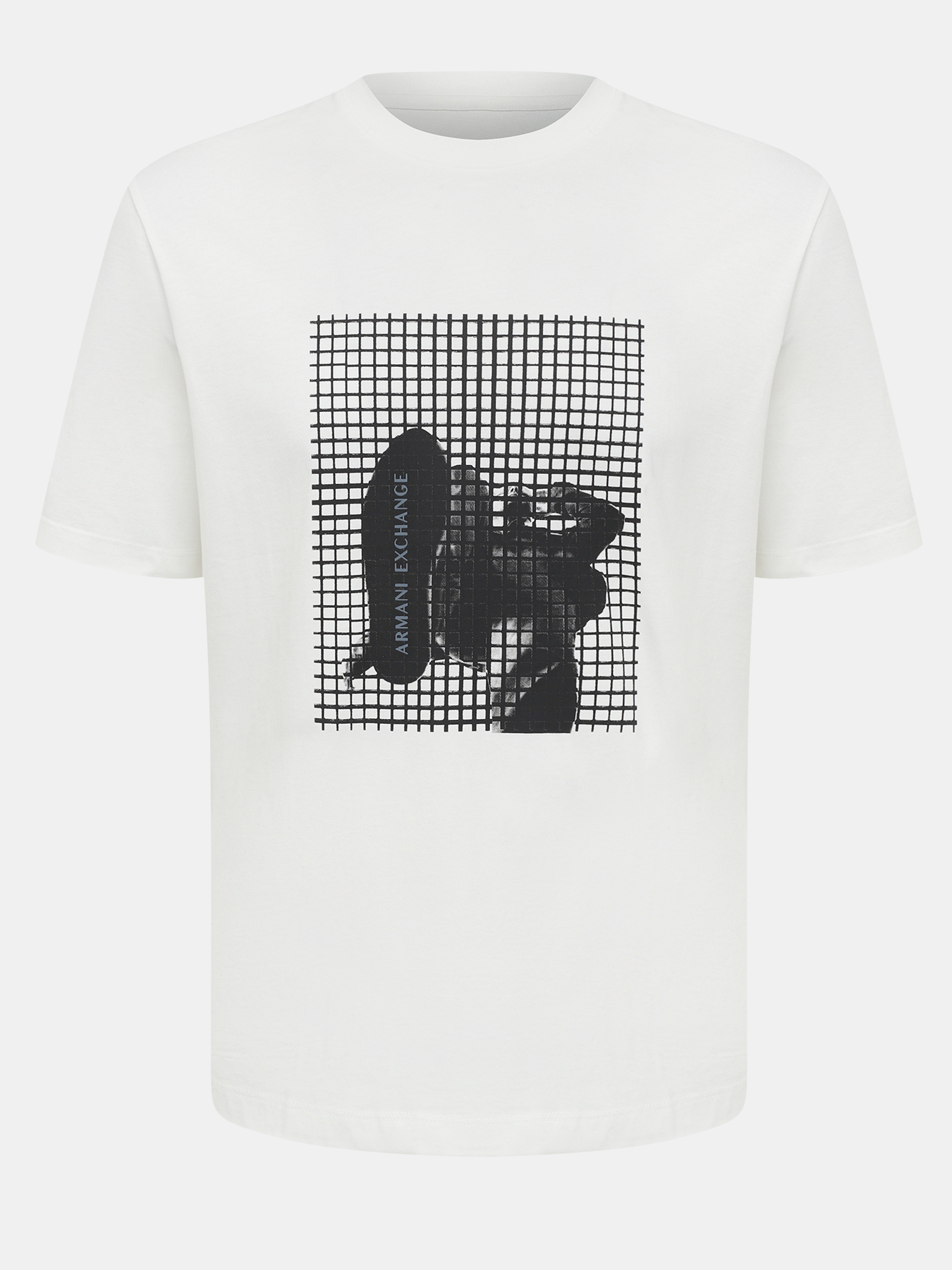 

Футболка мужская Armani Exchange 489968 белая L, Белый, 489968