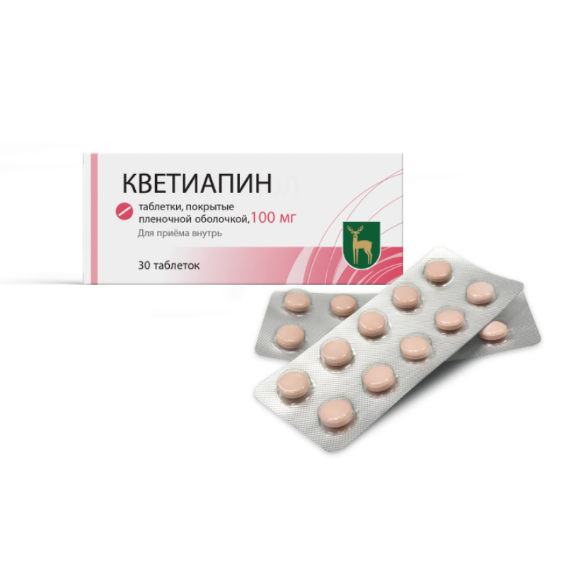 Купить Кветиапин таблетки 100 мг 60 шт., МЭЗ
