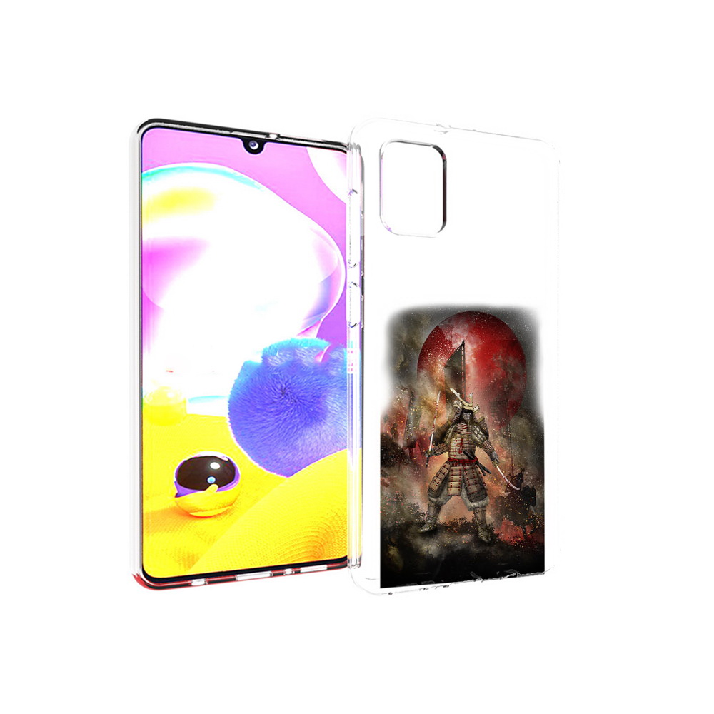 

Чехол MyPads Tocco для Samsung Galaxy A31 китайскийвоин (PT146911.482.388), Прозрачный, Tocco