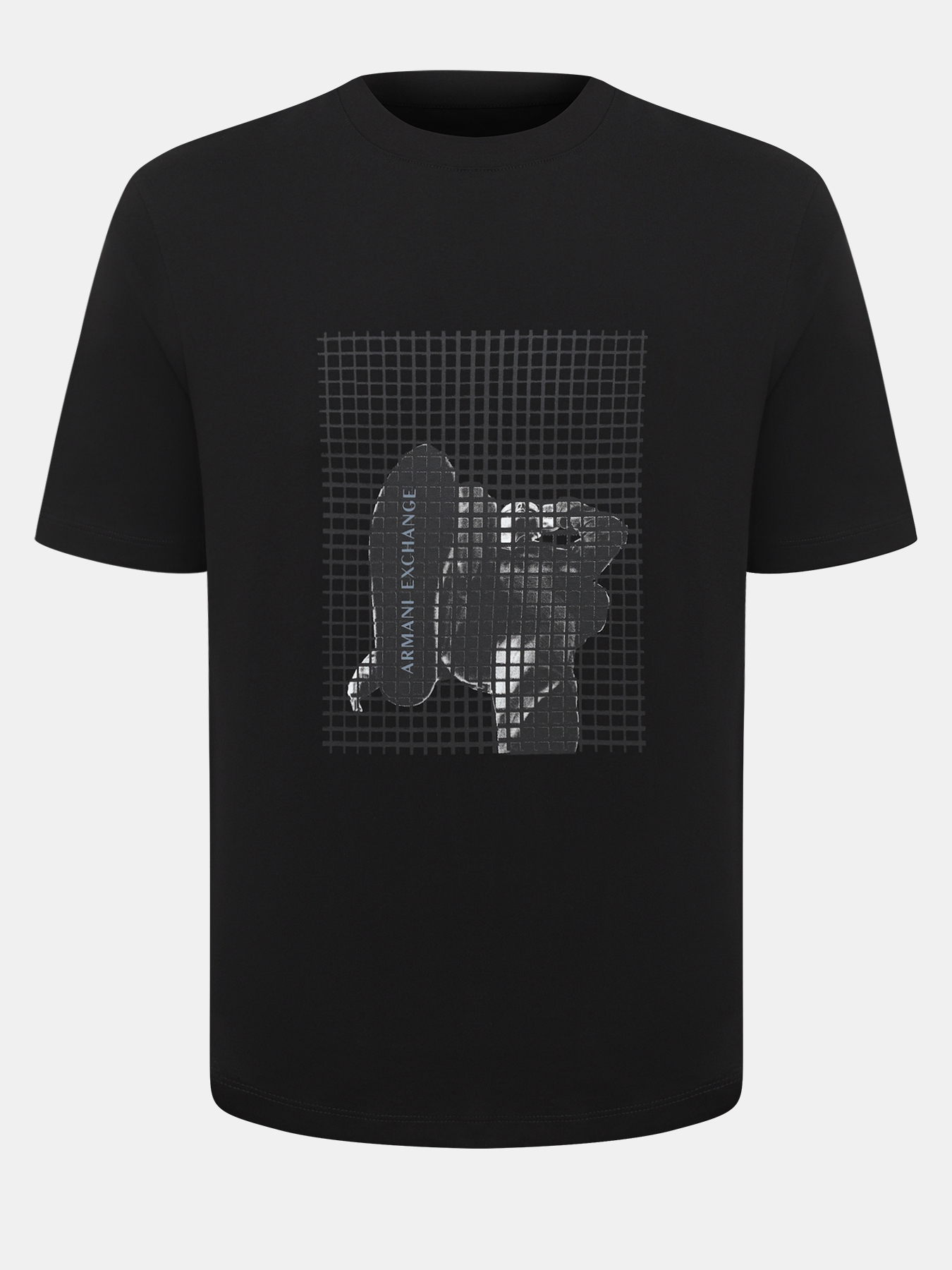 

Футболка мужская Armani Exchange 489969 черная M, Черный, 489969