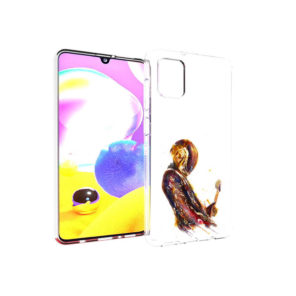 Чехол MyPads Tocco для Samsung Galaxy A31 космо-музыкант (PT146911.482.393)