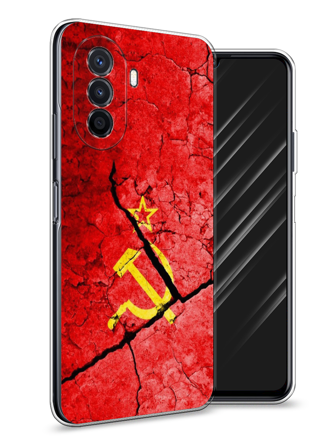 

Чехол Awog на Huawei Nova Y70 "СССР", Разноцветный, 6109150-5