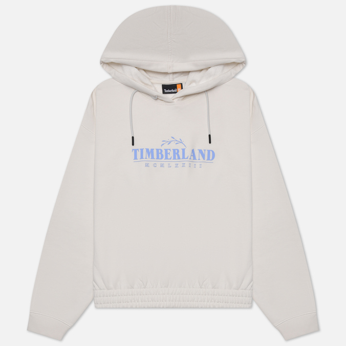 

Женская толстовка Timberland Season Logo Hoodie белый, Размер S, Season Logo Hoodie