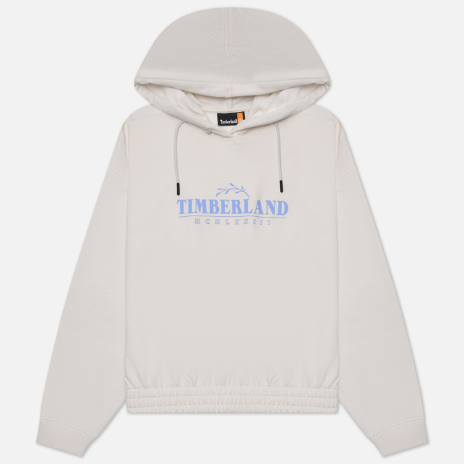 Женская толстовка Timberland Season Logo Hoodie белый, Размер XS