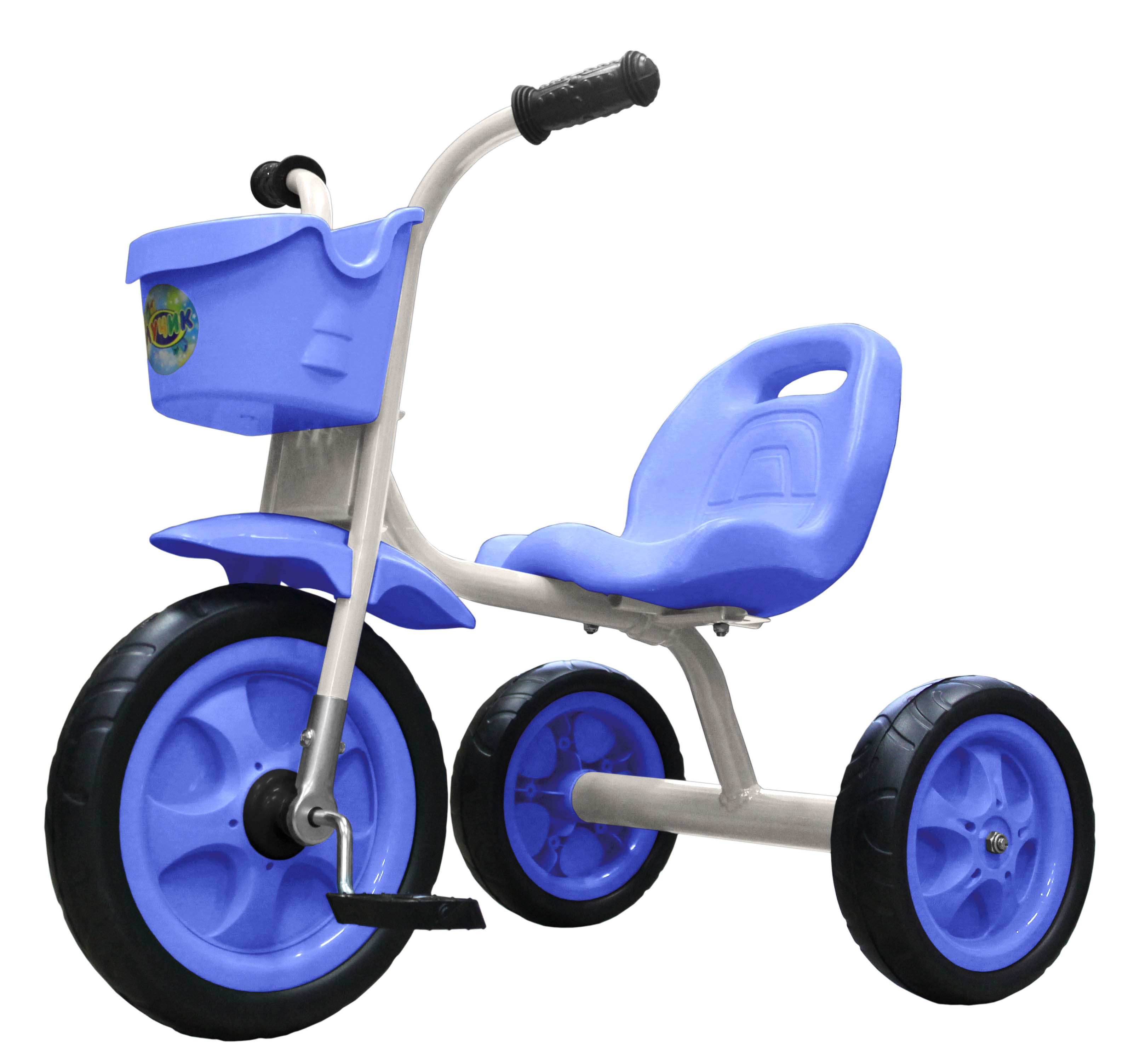 

Велосипед детский трехколесный Galaxy Лучик trike 4 голубой, ЛЛ4Г