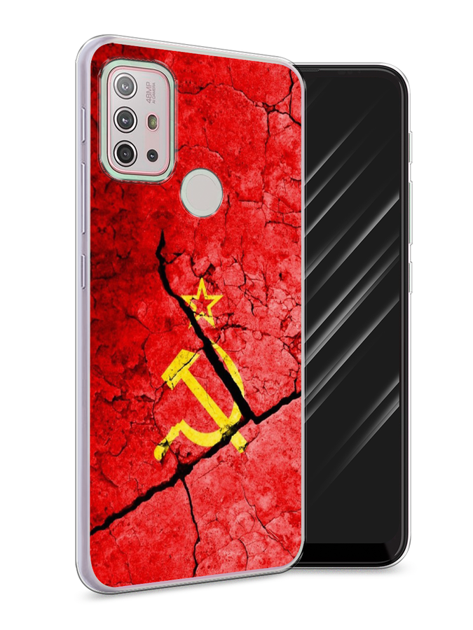 

Чехол Awog на Lenovo K13 Note/Motorola Moto G10/G20/G30 "СССР", Разноцветный, 242150-5