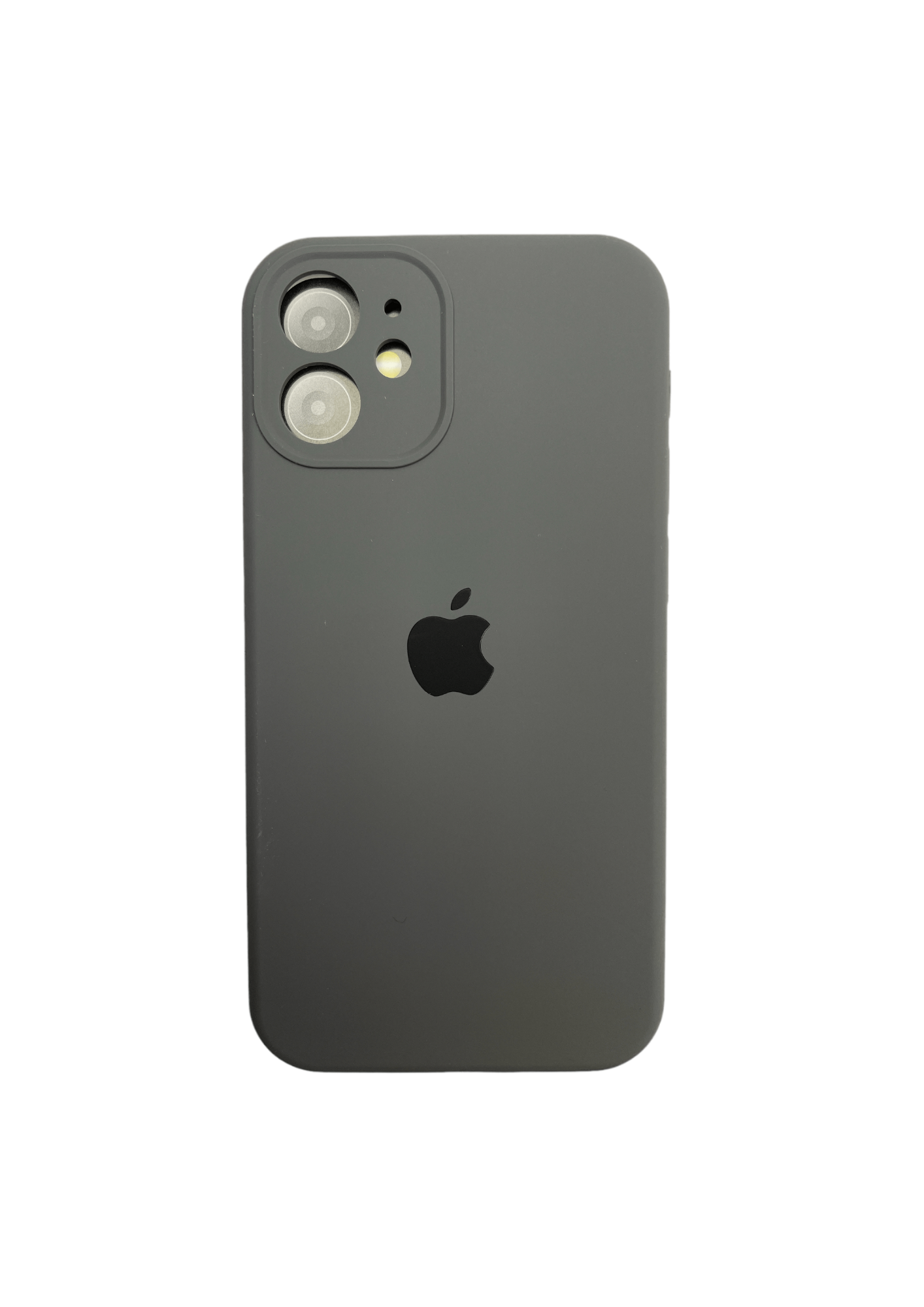 Чехол силиконовый для iPhone 12 mini с защитой камеры