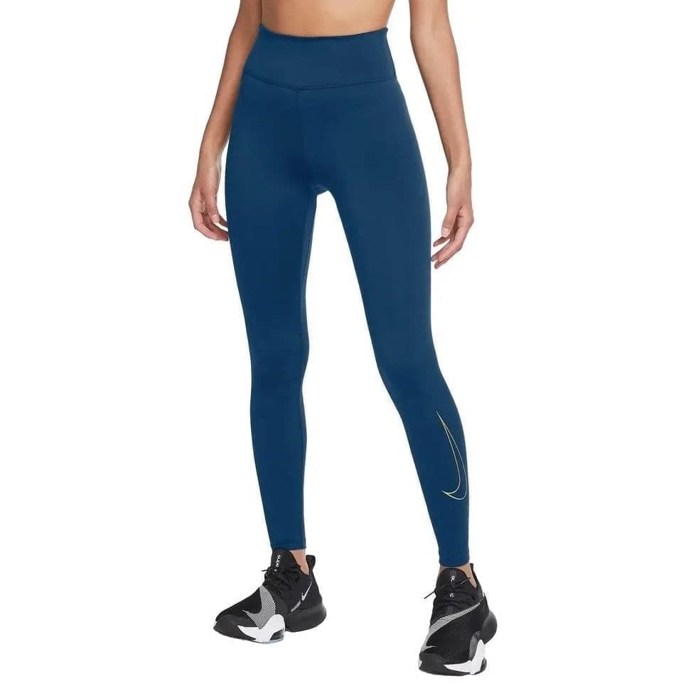Тайтсы женские Nike БН DM1608-460 синие S