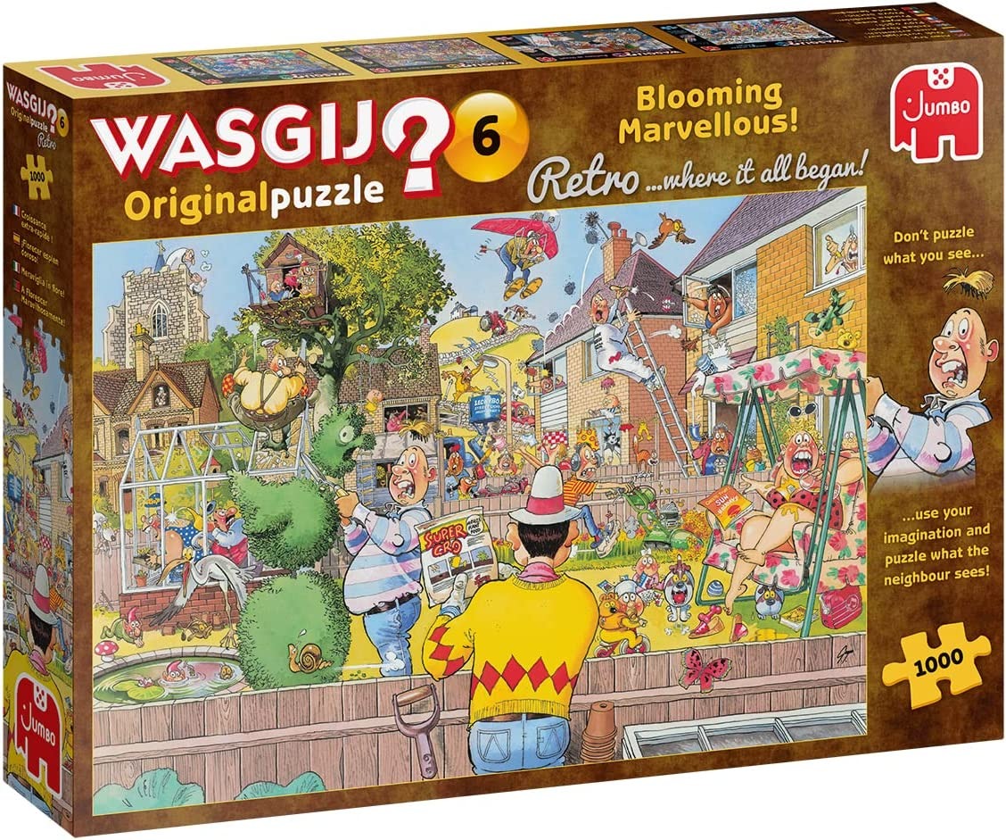 

Пазл Jumbo Wasgij Чудное цветение Original 6 J25014, 1000 деталей, Wasgij Чудное цветение Original 6