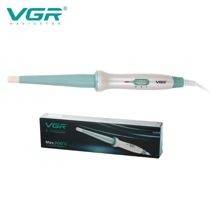 Прибор для заплетания косичек VGR Professional V-596 зеленый сыворотка для волос kapous professional двухфазная с антижелтым эффектом 200 мл