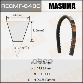 

MASUMA 6480 Ремень клиновый MASUMA рк.6480, 13x1245 мм