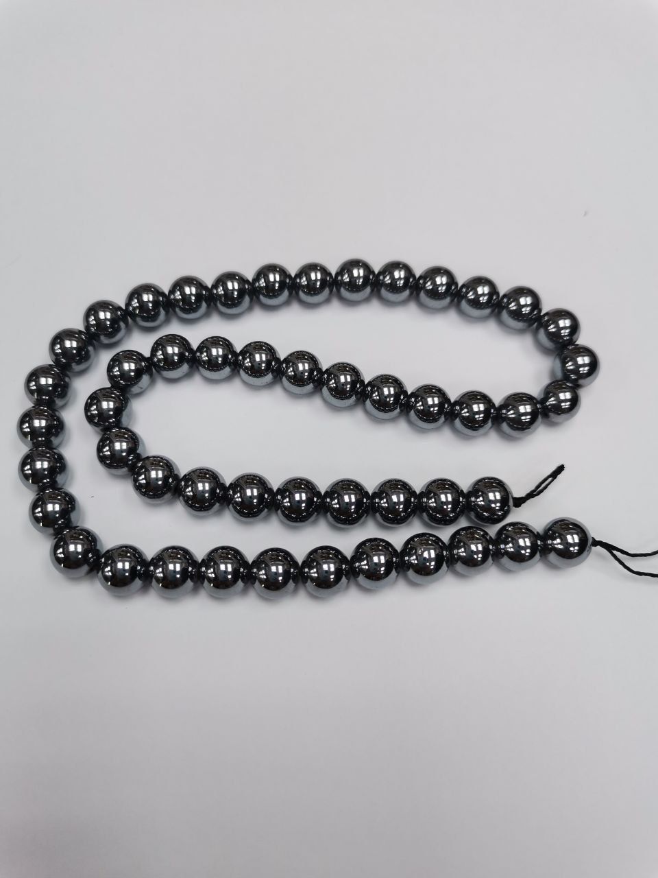 

Бусины из терагерца beads10 1213297, шарик 8 мм, длина нити 39 см, 50 бусин, Серебристый, beads10