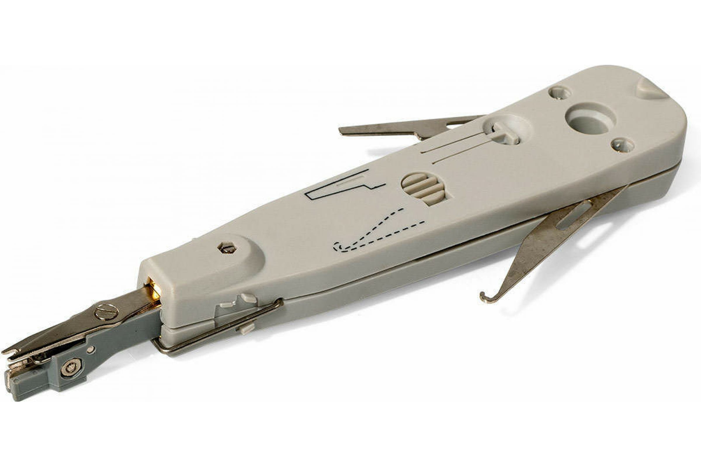 Инструмент для заделки витой пары КВТ PD-01 инструмент для зачистки и обрезки витой пары utp stp и телефонный кабель диаметром 3 2 9 мм cabeus