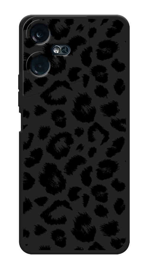 

Чехол Awog на Tecno Pova Neo 3 "Окрас леопарда фон", Черный, 304452-1